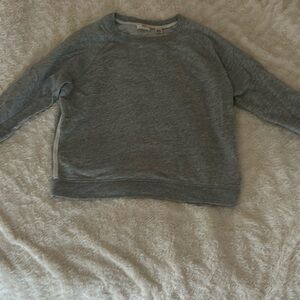 Levi’s gray sweatshirt with white side stripes